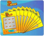 3WOW scratch off ticket